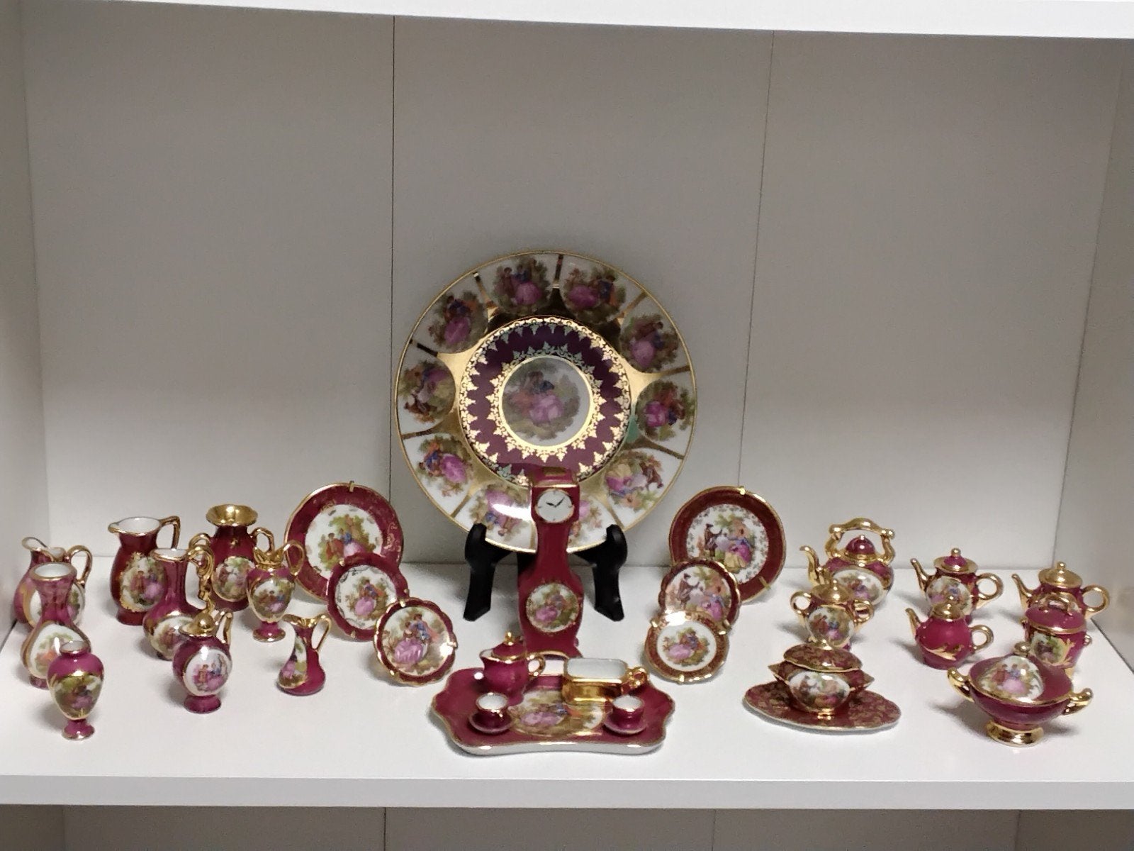 mooie collectie Franse limoges porseleinen items, Antiek en Kunst, Ophalen