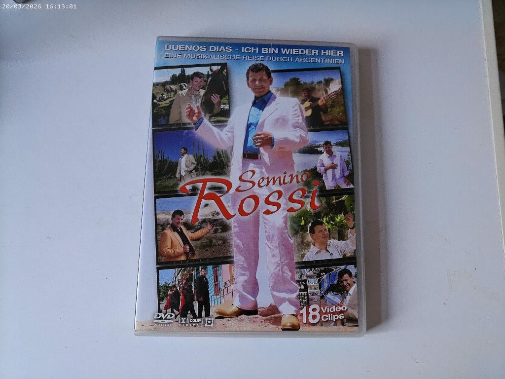 DVD Semino Rossi - Buenos Dias, Alle leeftijden, Ophalen of Verzenden, Gebruikt, Muziek en Concerten