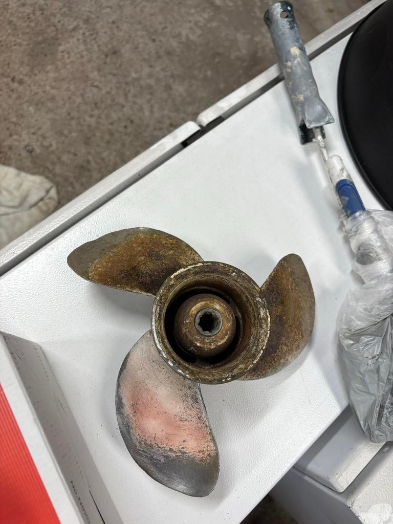 Yamaha 8 pk buitenboordmotor schroef, Ophalen of Verzenden, Gebruikt, Motor en Techniek