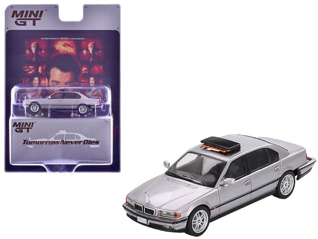 Mini GT 1:64 BMW 750IL Gray Metallic 007 James Bond, -, Nieuw, Ophalen of Verzenden, -