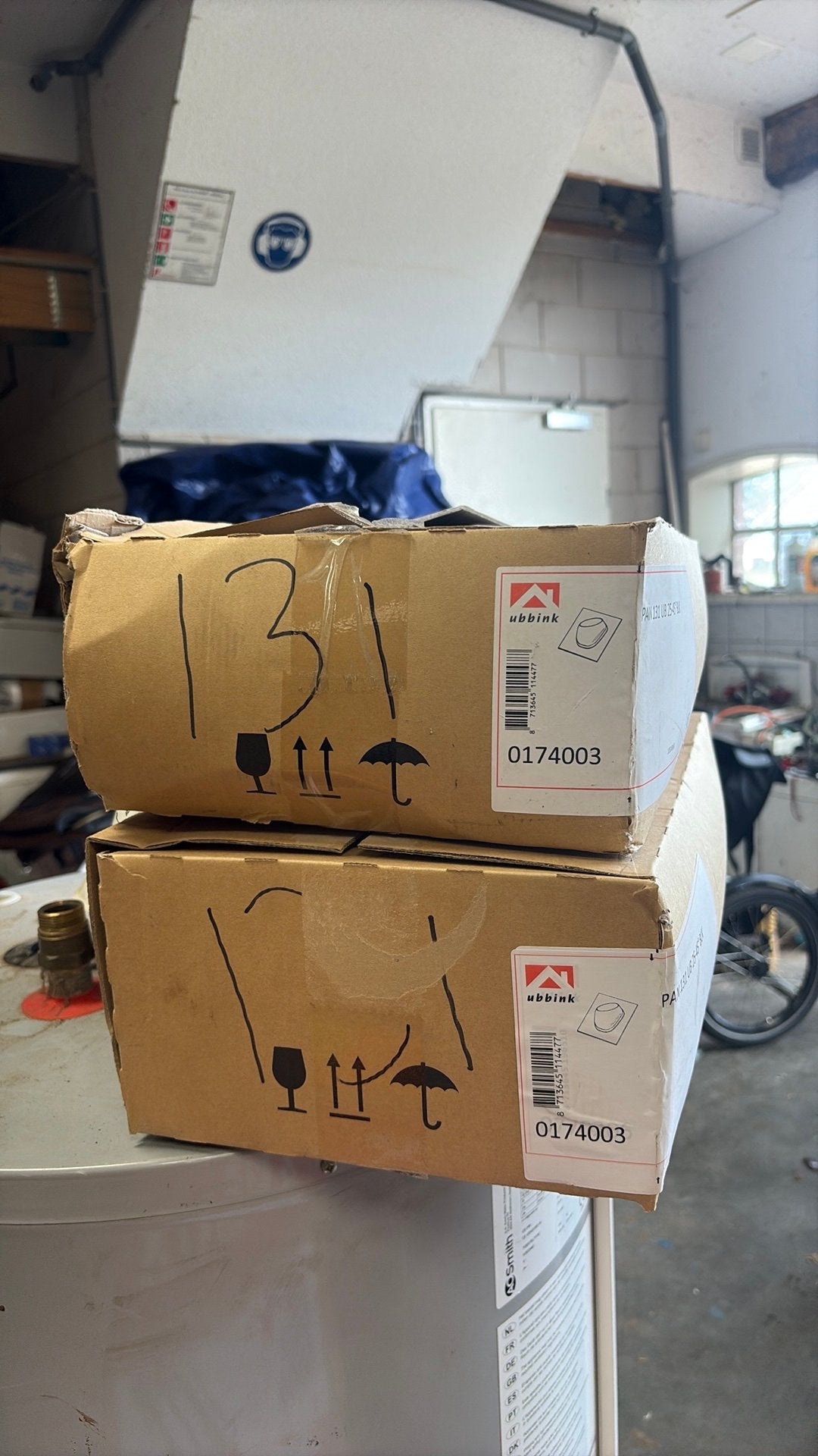 Ubbink Pan 131 UB 25-45 BLK, Ophalen, Zo goed als nieuw