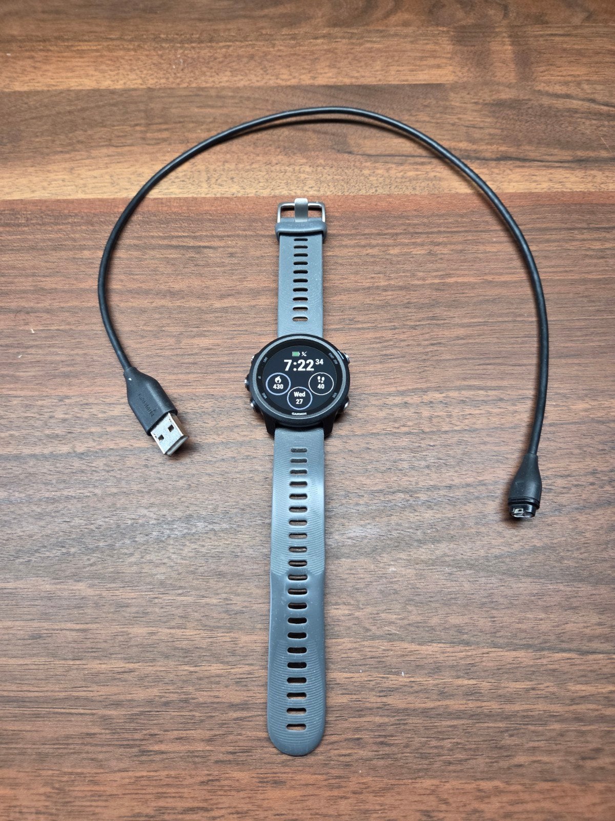 Garmin Forerunner 245, Sieraden, Tassen en Uiterlijk, Sporthorloges, Ophalen of Verzenden, Zo goed als nieuw, Zwart, Android