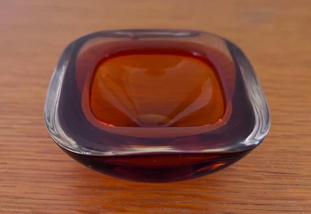 Murano kristal oranje, Ophalen of Verzenden