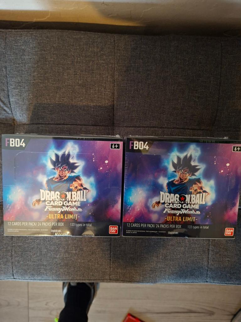 Dragon ball super FB04 Ultra limit, Ophalen