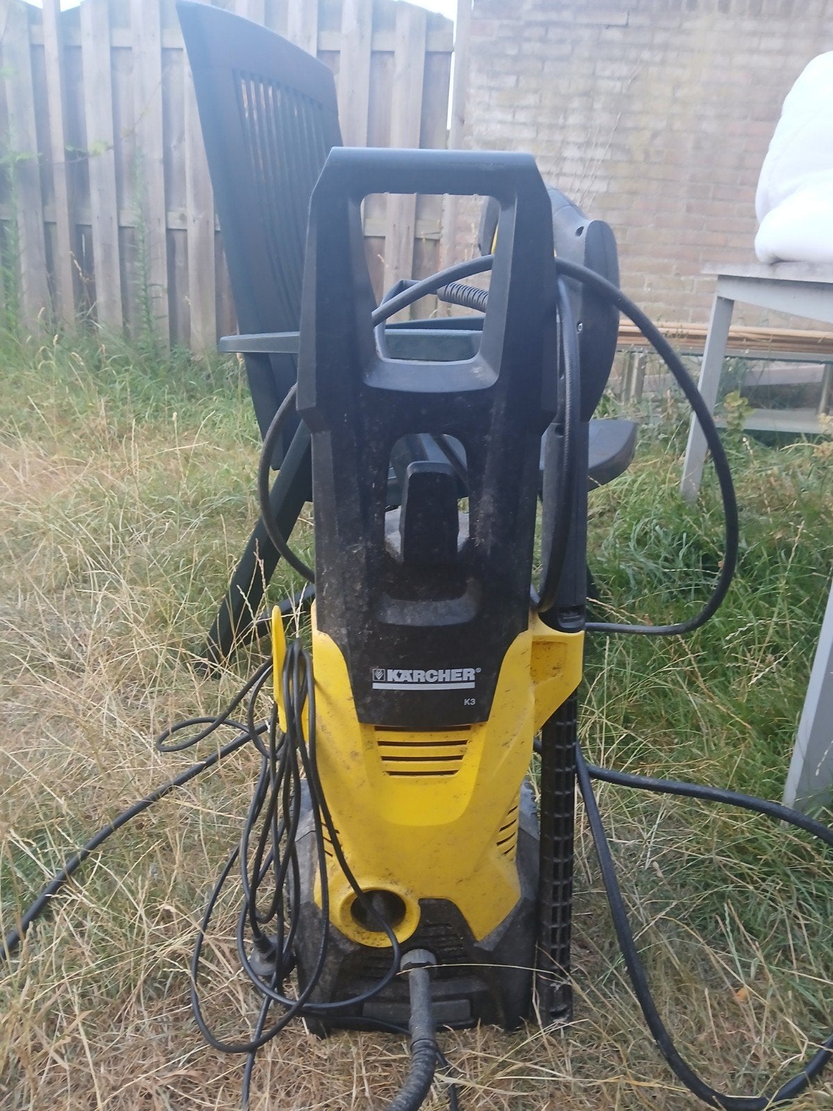 Kärcher K3 Hogedrukreiniger - Gebruikt, Tuin en Terras, Ophalen, Gebruikt, Elektrisch, Kärcher