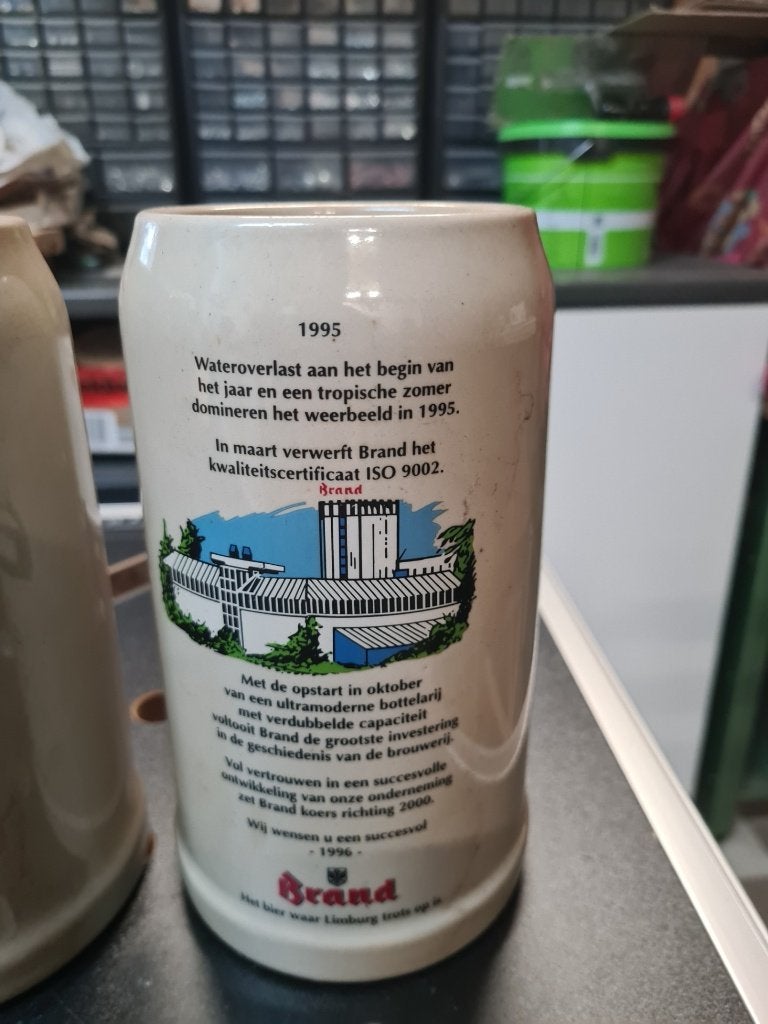 Brand bier pullen - Oudjes, Verzamelen, Ophalen of Verzenden, Zo goed als nieuw, Pul(len), Brand