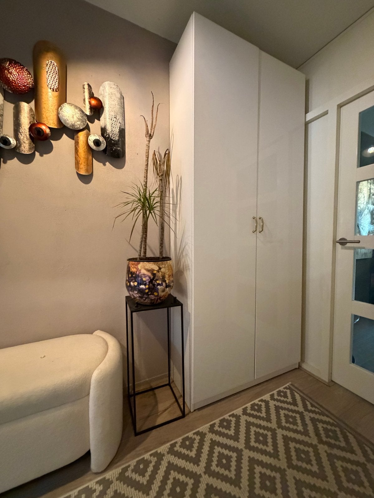 Witte PAX smalle gang kledingkast 236 h x 35 d x 100 b, Huis en Inrichting, Kasten | Kledingkasten, Ophalen, Overige materialen