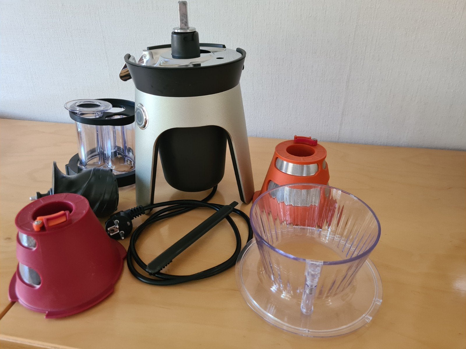 Tefal Infiny Press Revolution centrifuge (zonder sapkannen), Ophalen of Verzenden, Gebruikt, Elektrisch, Sapcentrifuge