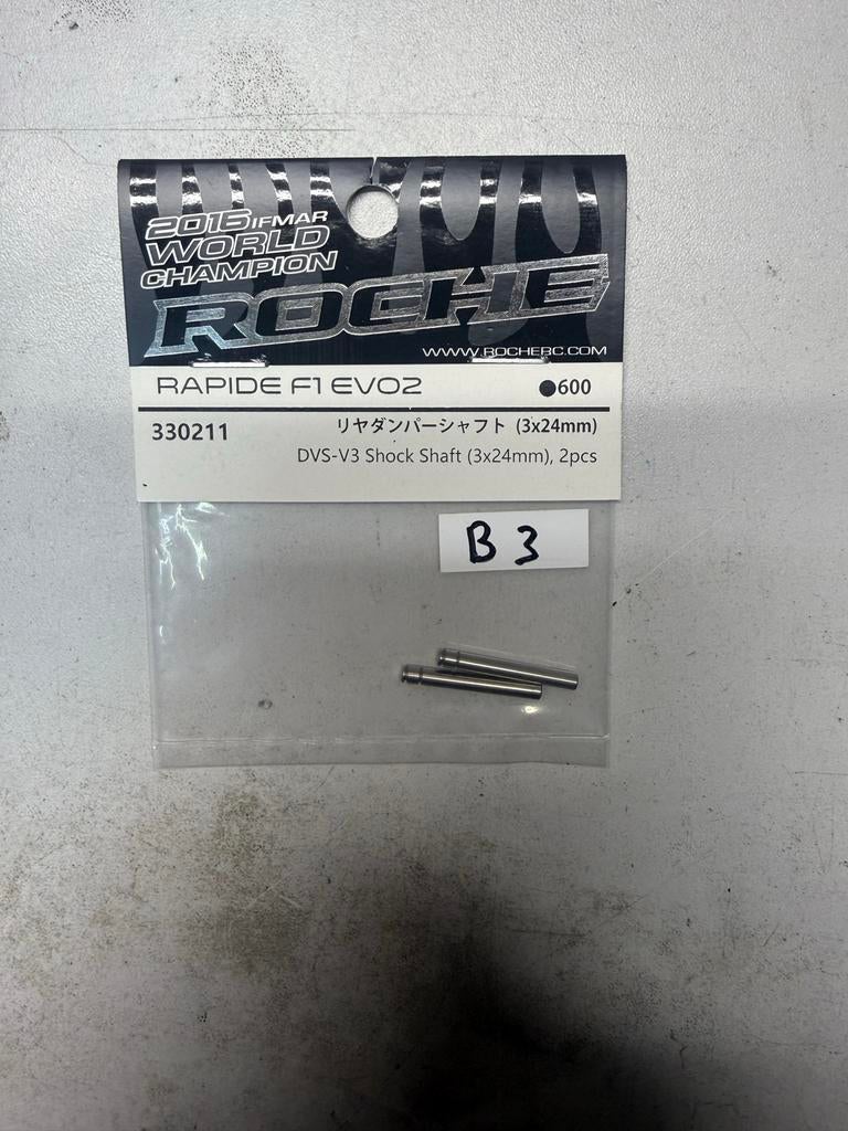 Roche Rapide F1 Evo 2 & 3, P12 Evo, P10W Evo & Evo2 parts, Nieuw, Schaal 1:10, Onderdeel, Ophalen