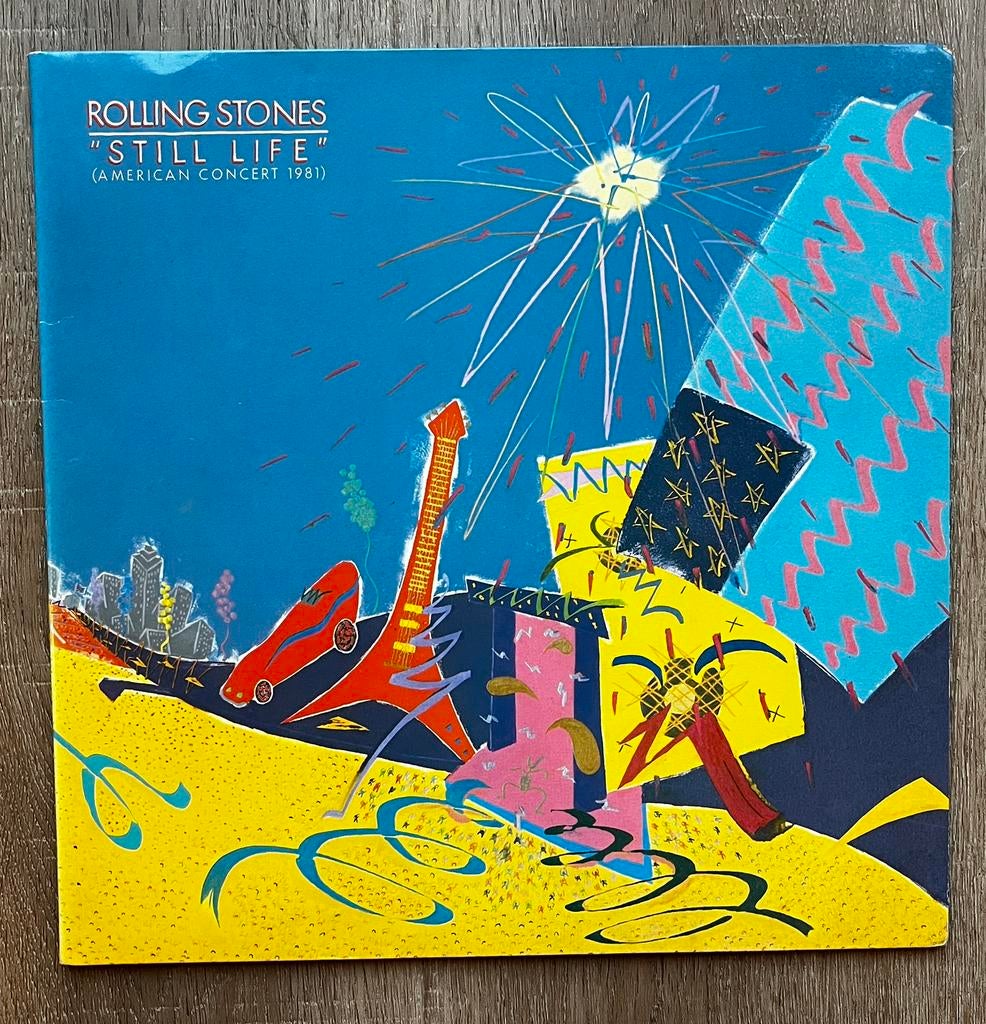 LP The Rolling Stones - Still Life. American Concert 1981, Inclusief binnenhoes, Gebruikt, 1980 - 1989, Ophalen of Verzenden