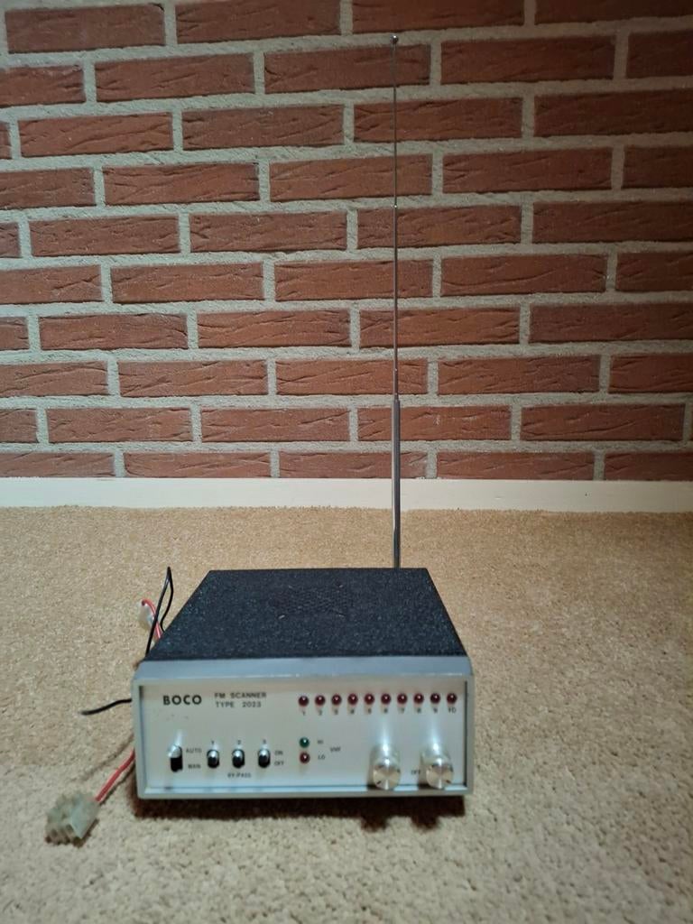 Boco fm scanner, 27 mc, Telecommunicatie, Zenders en Ontvangers, Ophalen, Gebruikt