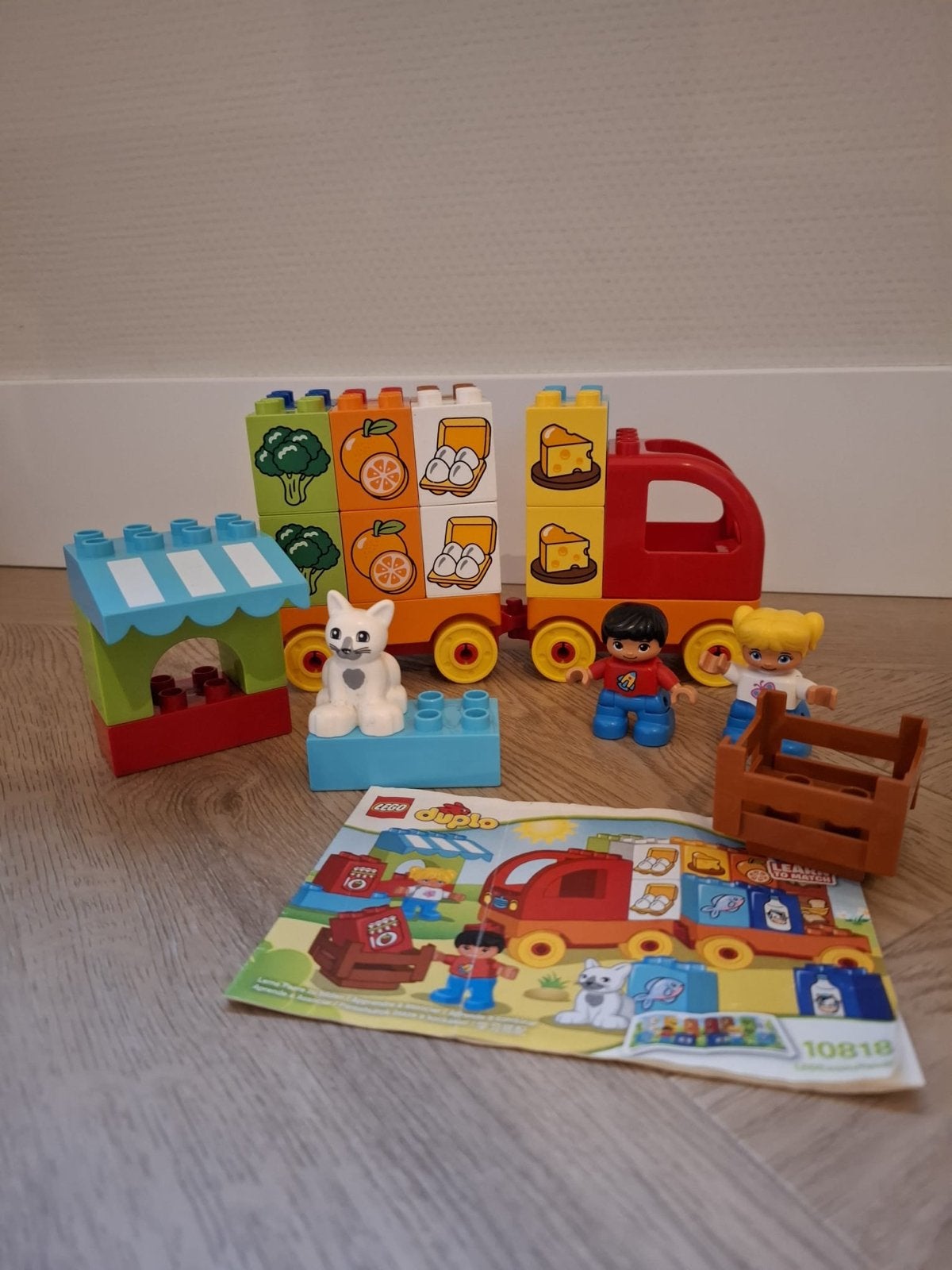 Lego Duplo Mijn Eerste Vrachtwagen 10818, Ophalen of Verzenden, Zo goed als nieuw, Compleet, Duplo