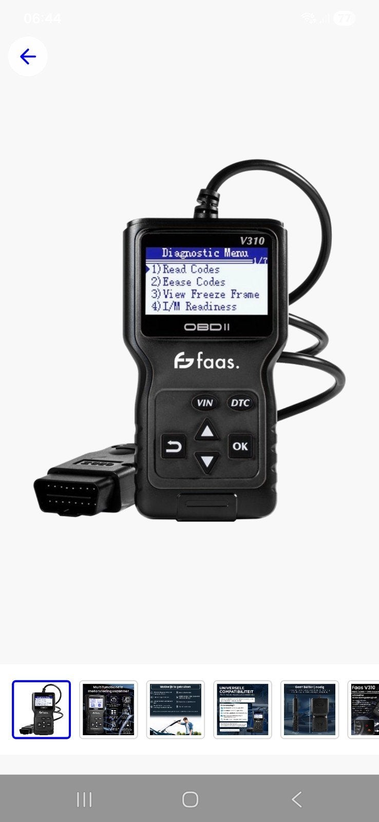 Obd2, Auto diversen, Autogereedschap, Ophalen, Nieuw