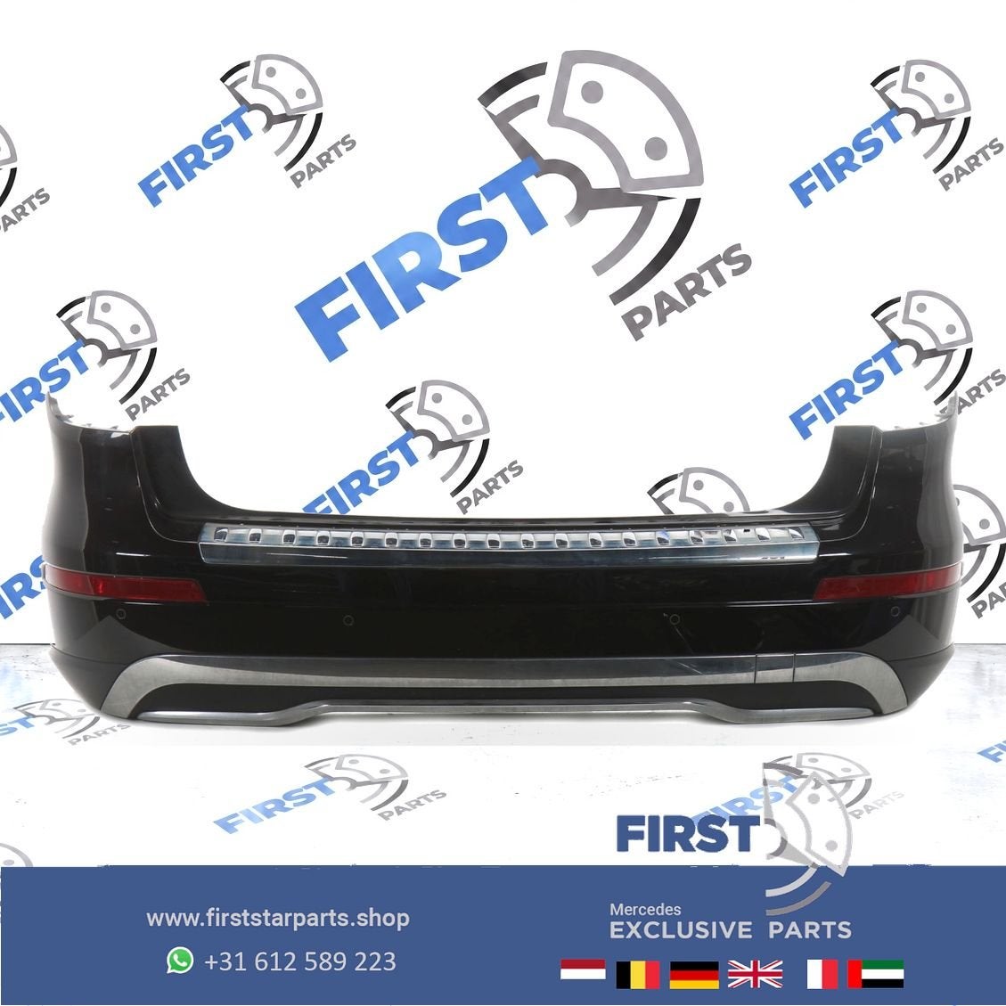 BUMPER W166 ML Achterbumper A1668850053 origineel Mercedes +, Auto-onderdelen, Gebruikt, -, Ophalen of Verzenden, Achter