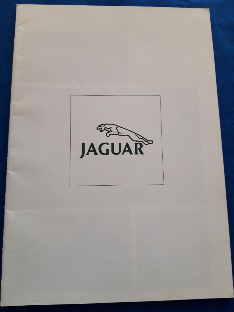 folder Jaguar en Daimler (Blank), Ophalen of Verzenden, Zo goed als nieuw, Overige merken, Jaguar