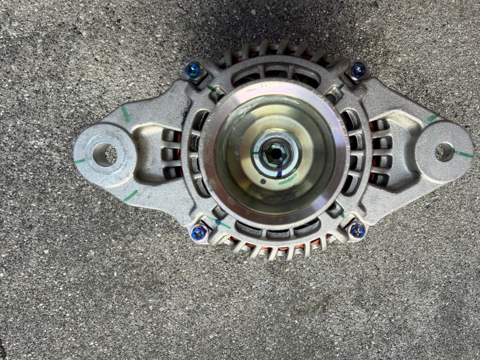 Volvo Penta dynamo 12V 115A, Ophalen of Verzenden, Nieuw, Motor en Techniek, Zeilboot of Motorboot