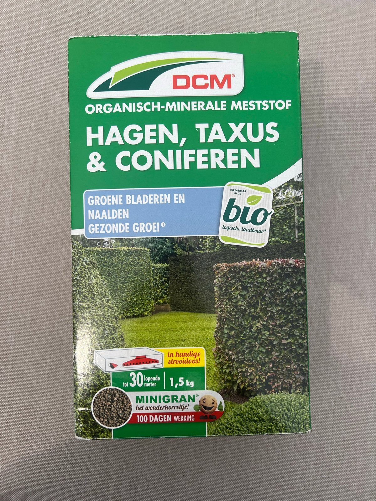 DCM Organisch-Minerale Meststof Hagen, Taxus & Coniferen, Ophalen of Verzenden, Mest