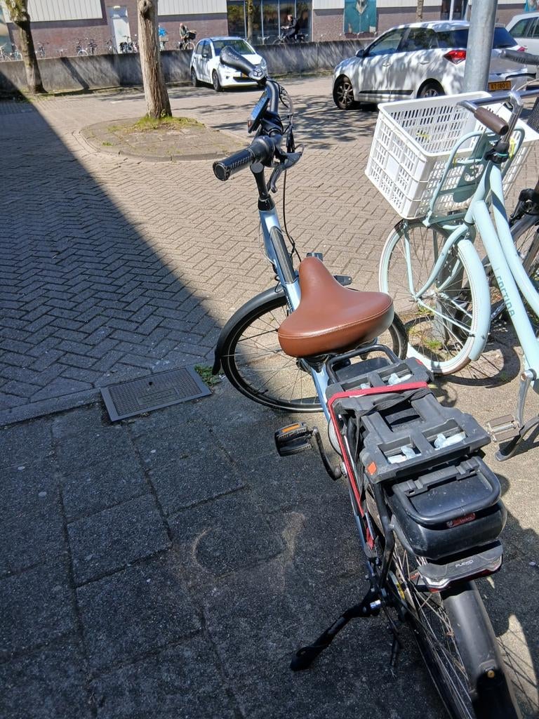 Amstad elektrische fiets - 1285km, Fietsen en Brommers, Zo goed als nieuw, 51 tot 55 cm, 50 km per accu of meer, Ophalen