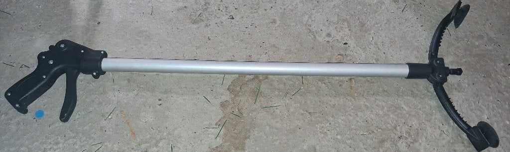 Lichtgewicht aluminium grijpstok, Ophalen of Verzenden, Zo goed als nieuw