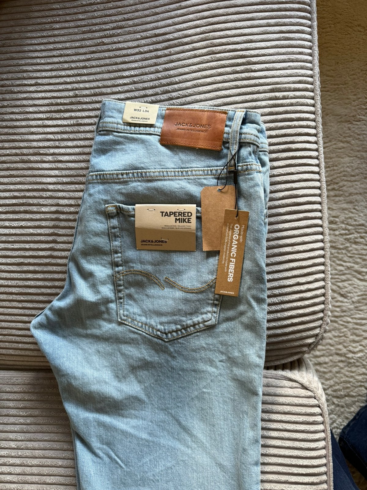 Jack&Jones heren broek, Ophalen, Nieuw, Blauw, W30 - W32 (confectie 38/40)