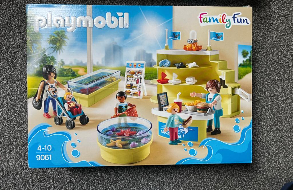 Playmobil 9061 Aquariumshop, Kinderen en Baby's, Speelgoed | Playmobil, Ophalen of Verzenden, Zo goed als nieuw