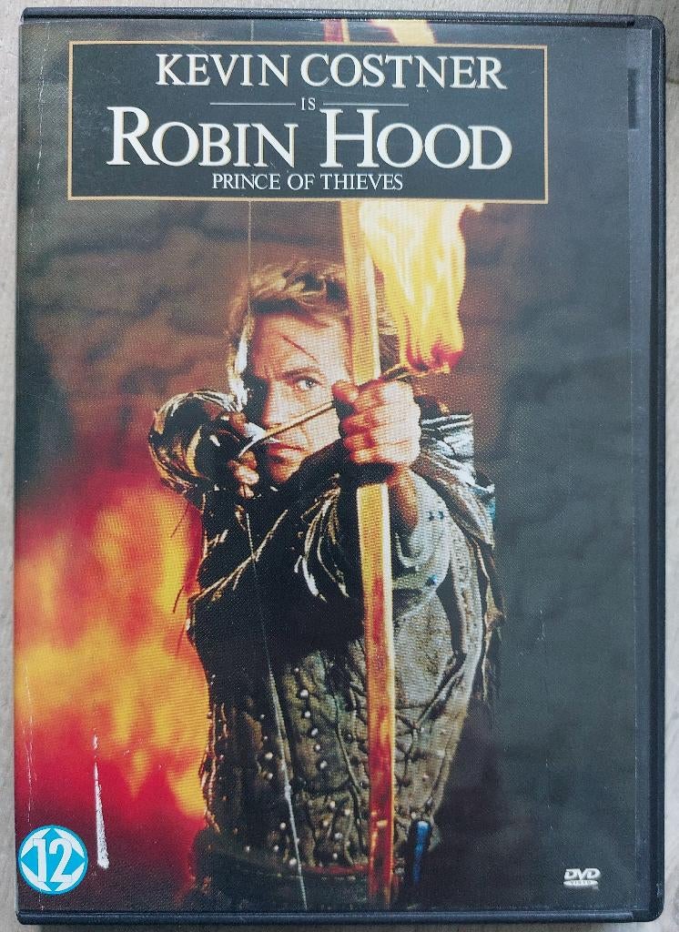 DVD Robin Hood: Prince of Thieves (1991) Kevin Costner, Vanaf 12 jaar, Ophalen, Gebruikt