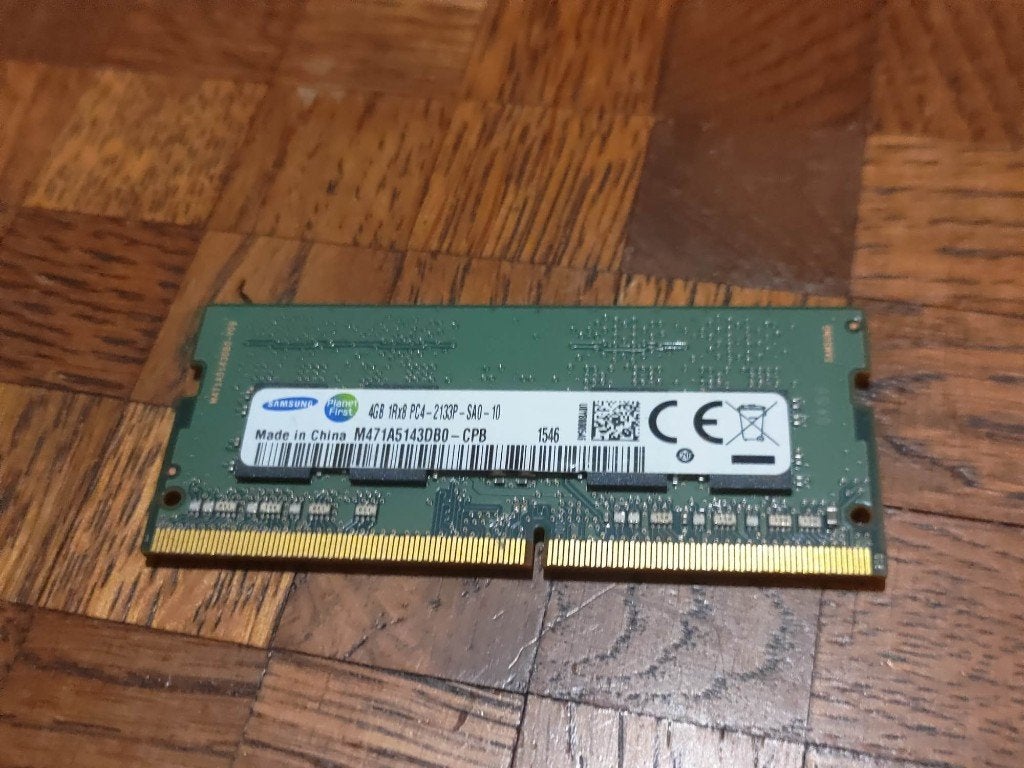 4GB Samsung DDR4 SoDimm 2133P, Computers en Software, Gebruikt, DDR4, Ophalen of Verzenden, Laptop