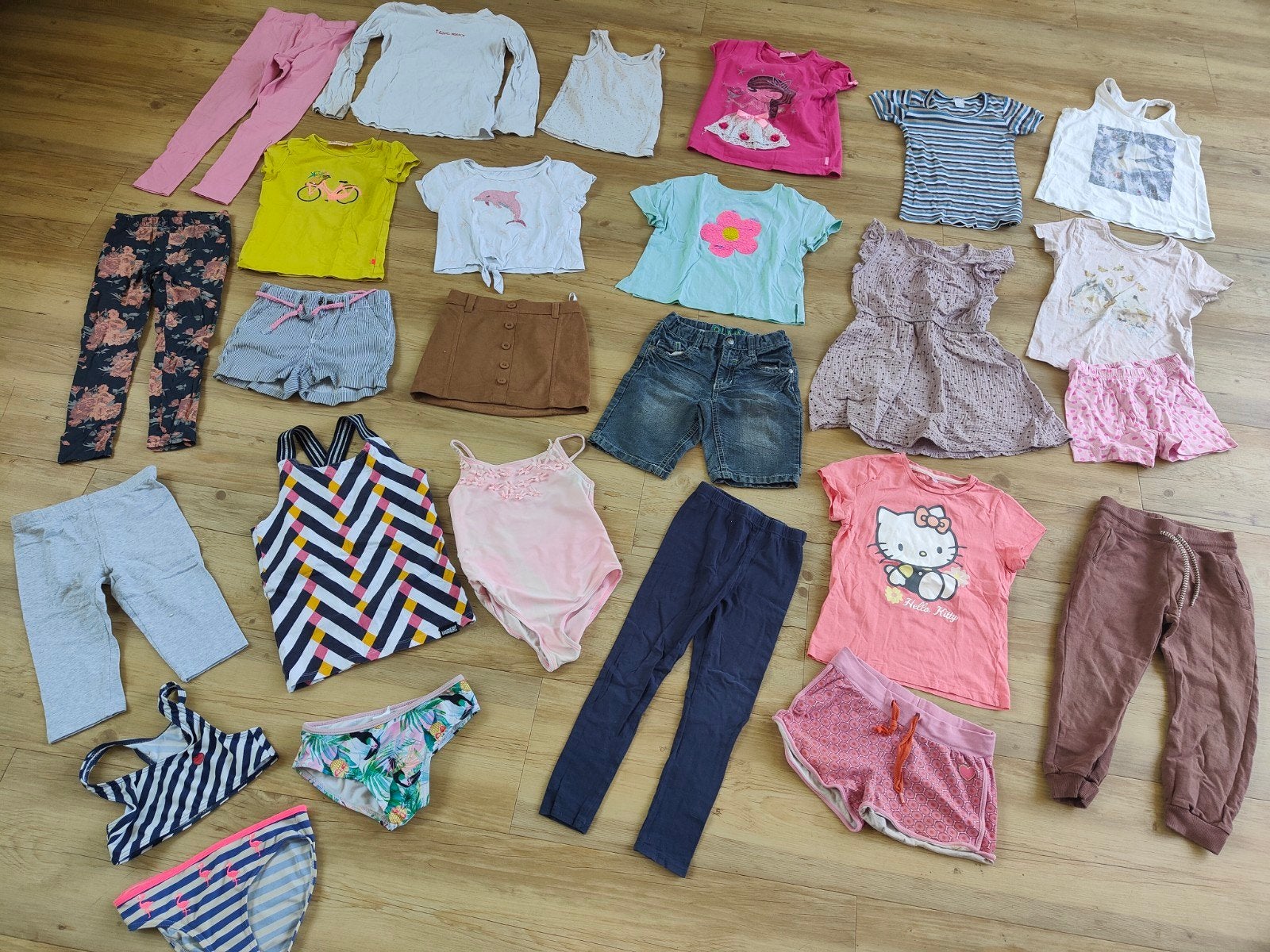 26-delig Zomer Kledingpakket Meisje Maat 110/116 H&M Hema, Ophalen of Verzenden, Gebruikt, Meisje