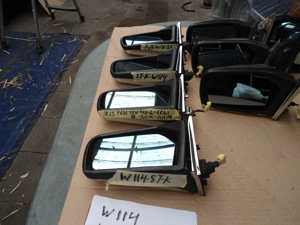 mercedes w114 115 spiegels lings en rechts, Ophalen, Gebruikt, Mercedes-Benz