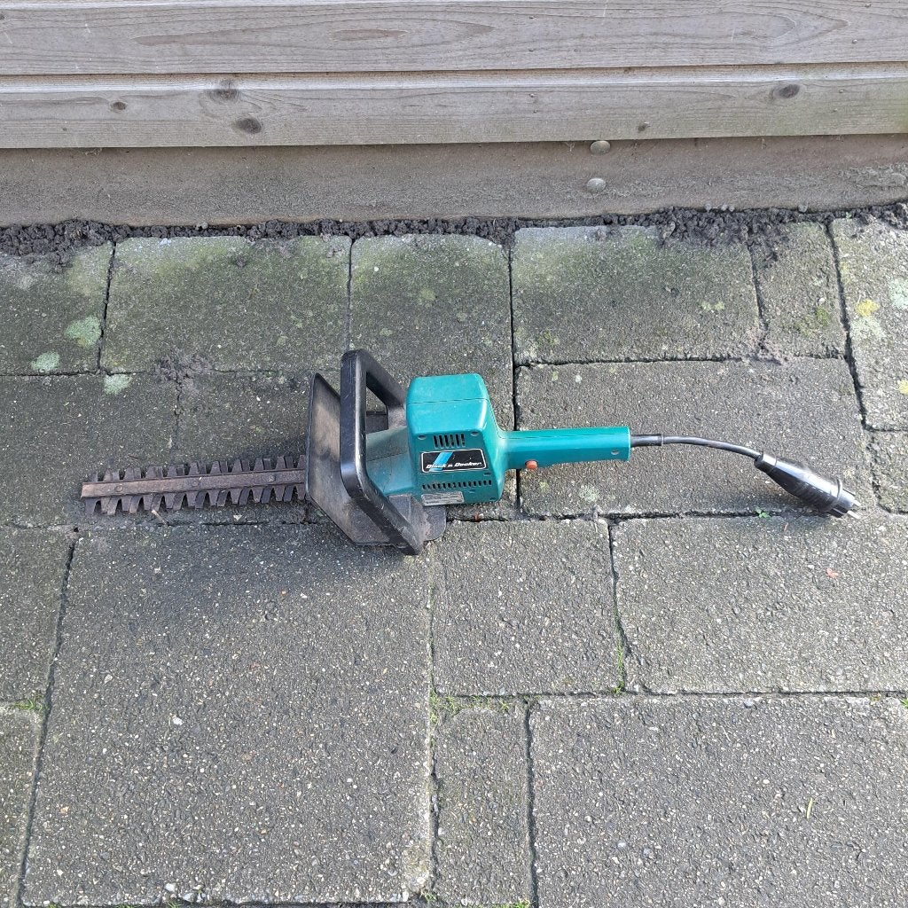 Black&Dekker heggeschaar, Ophalen of Verzenden, Gebruikt, Elektrisch, Black & Decker