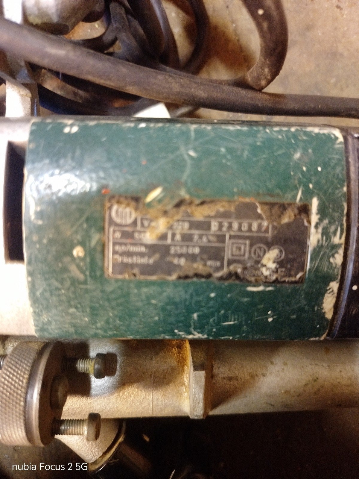 Oude bovenfrees - Werkend, Doe-het-zelf en Verbouw, Gereedschap | Freesmachines, Gebruikt, Onbekend, Ophalen of Verzenden, Bovenfrees