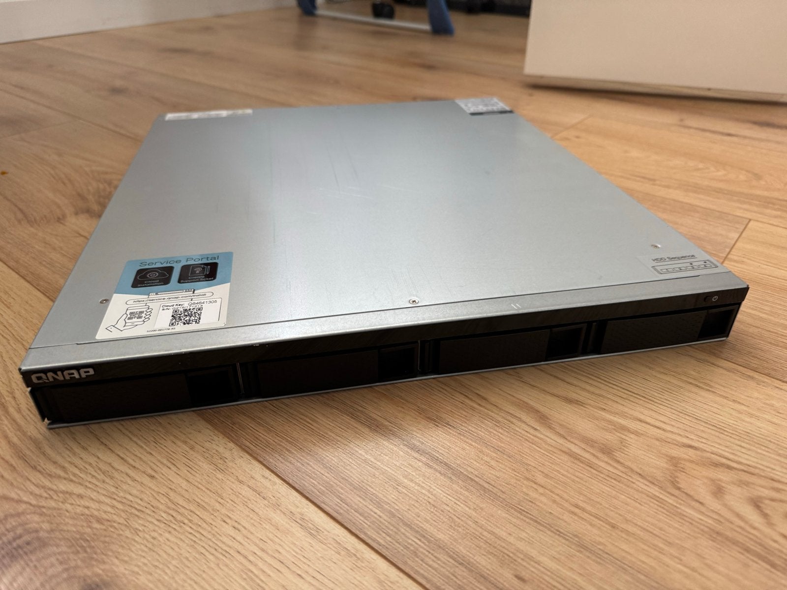 QNAP TS-432PXU-RP NAS Server met Dual M.2 SATA SSD Kaart, Computers en Software, Ophalen of Verzenden, Gebruikt