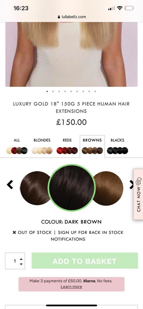 Haar extensions lullabellz echt haar kleur: donkerbruin, Sieraden, Tassen en Uiterlijk, Uiterlijk | Haarverzorging, Ophalen of Verzenden