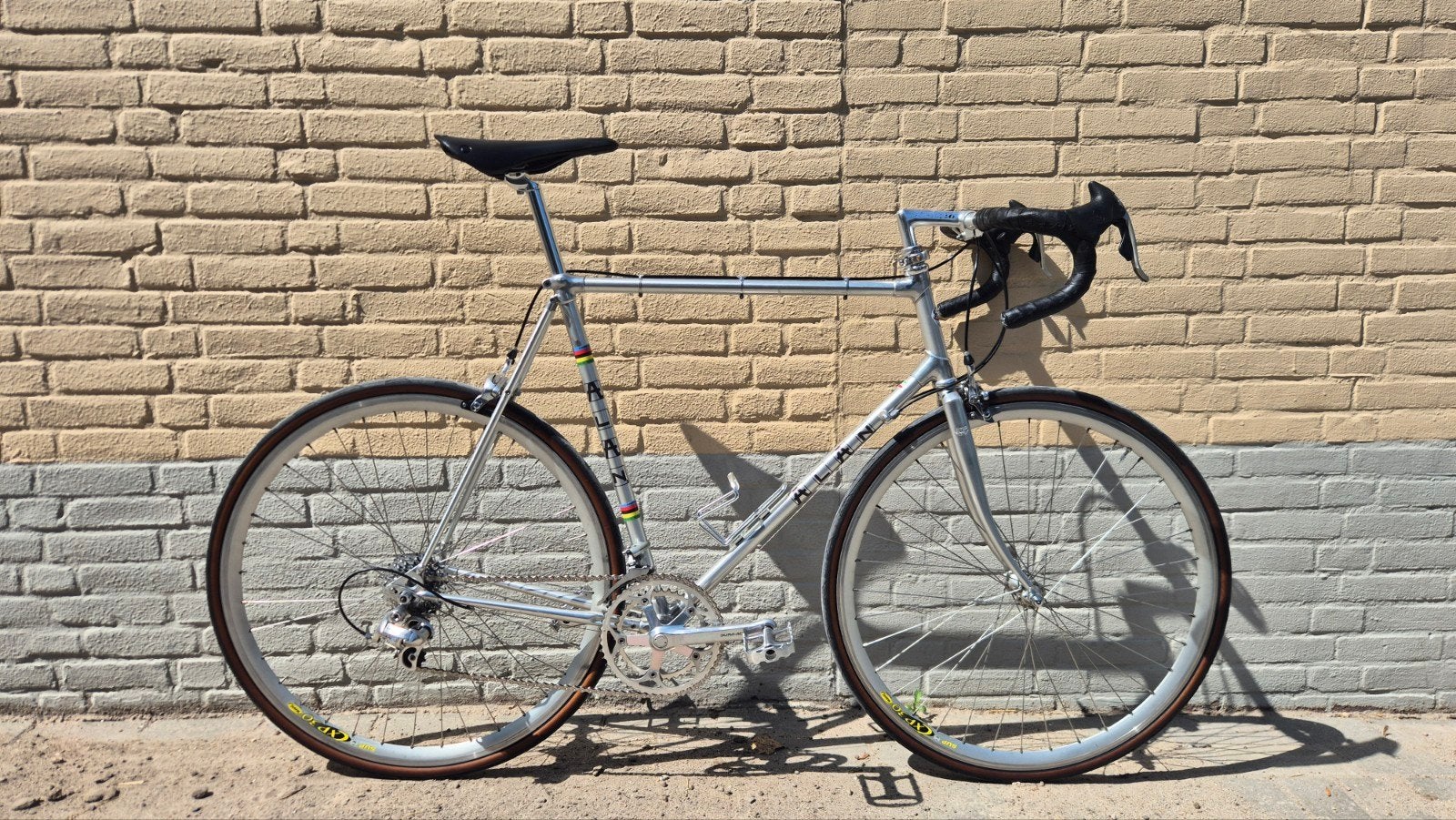 Alan Racefiets ZGAN Vintage Campagnolo Shimano Dura Ace, Aluminium, Zo goed als nieuw, 57 tot 61 cm, Meer dan 20 versnellingen