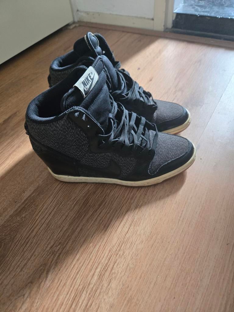 Nike Dunk Sky High Wedge Sneakers Zwart, Kleding | Dames, Zwart, Nike, Ophalen of Verzenden, Sneakers of Gympen