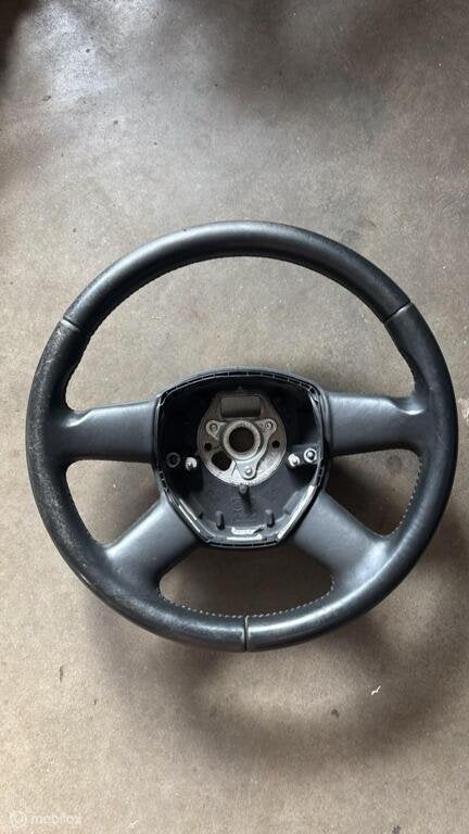 Stuurwiel leder Audi A3 8P ('03-'12) 8R 041 901 A1 KT, Audi, Gebruikt