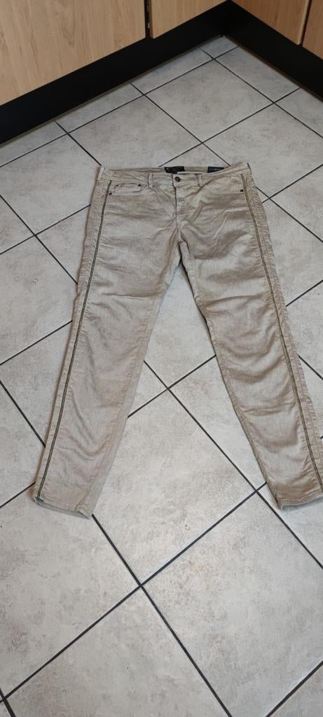 EXPRESSO Denim strecht gemeleerd broek maat 44, Maat 42/44 (L), Ophalen of Verzenden, Zo goed als nieuw, Grijs