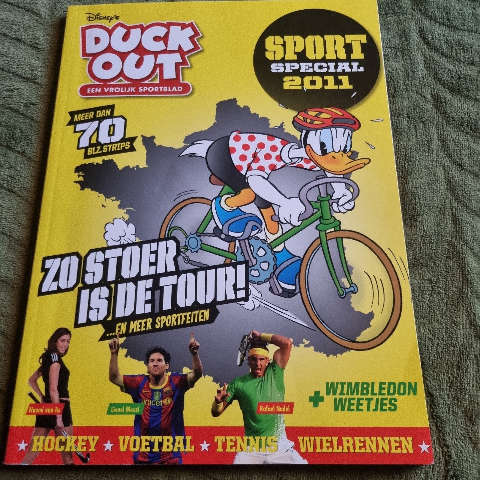 Donald Duck Duck Out Sport Special 2011  Zo Stoer is de Tour, Ophalen of Verzenden, Zo goed als nieuw, Sanoma Media, Overige sporten