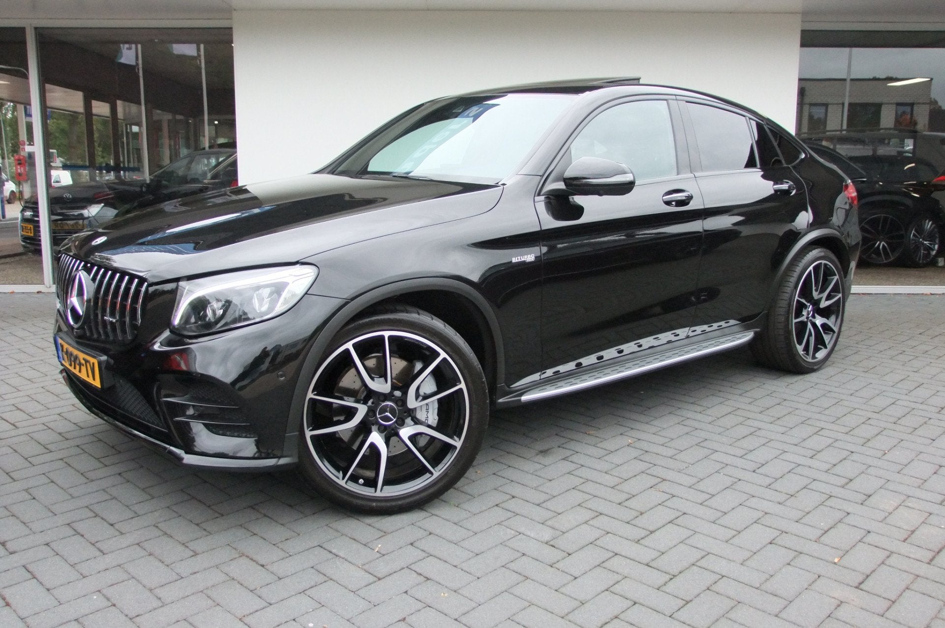 Mercedes-Benz GLC Coupé AMG 43 4MATIC / Luchtvering/ Schuif, Auto's, Automaat, Gebruikt, Euro 6, 368 pk