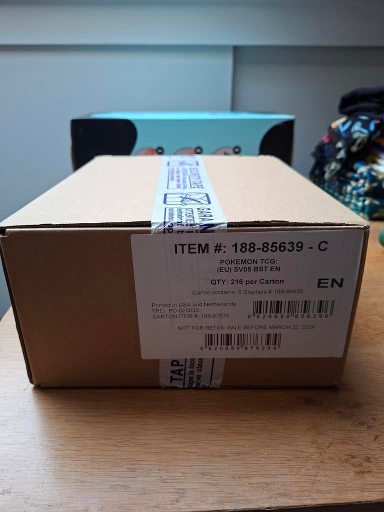Pokémon TCG Temporal Forces boosterboxen, Ophalen of Verzenden, Nieuw, Boosterbox