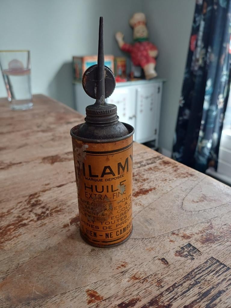Vintage Olieblikje voor Precisie Machines - Decoratief, Onbekend, Ophalen of Verzenden, Onbekend, Huilamye