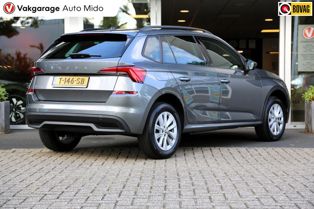 Skoda Kamiq 1.0 TSI Business Edition | Elektr. wegklapbare t, Auto's, Keurmerk '100% Onderhouden', Gebruikt, 610 kg, Origineel Nederlands