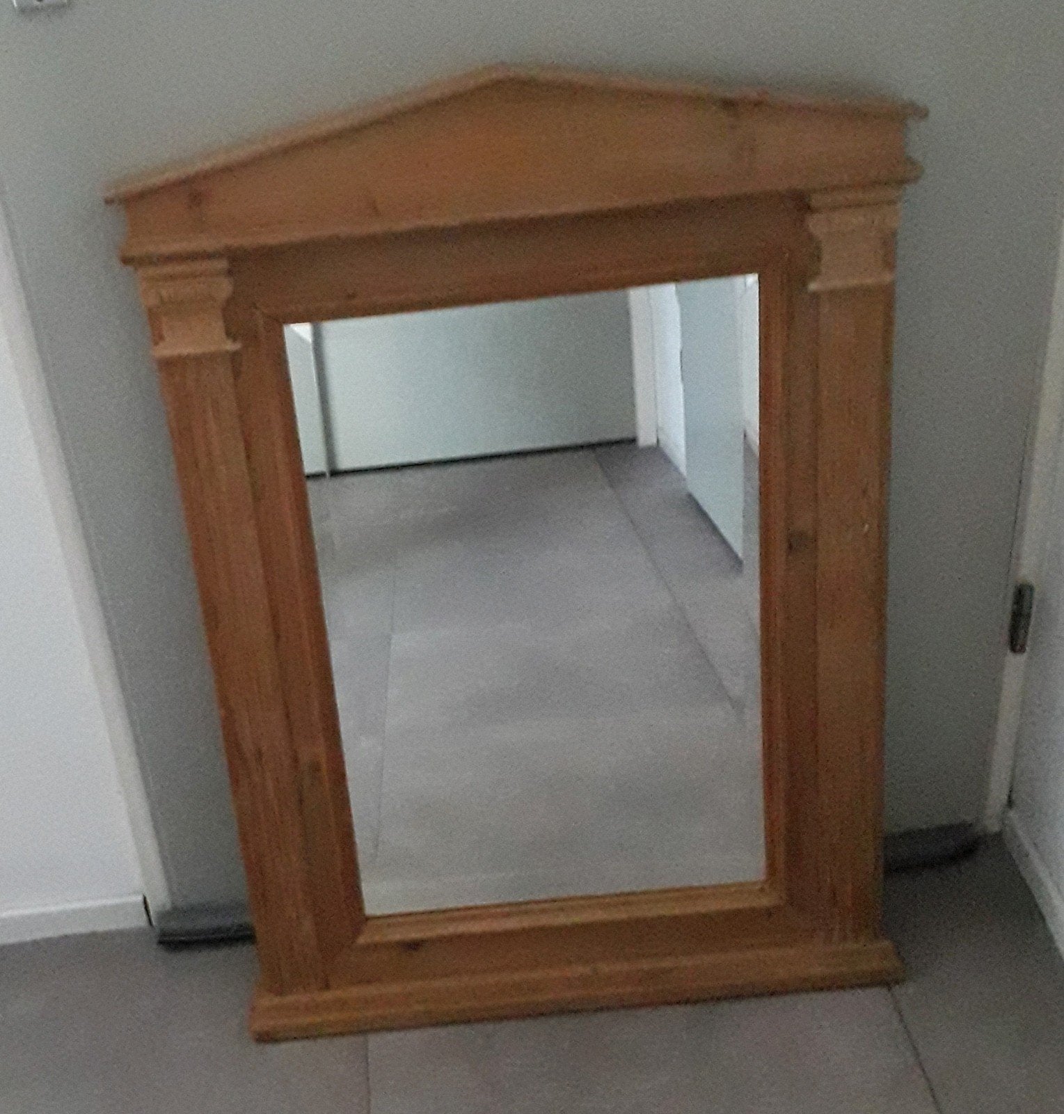 Facetgeslepen spiegel., Ophalen, Rechthoekig, 50 tot 100 cm, Minder dan 100 cm