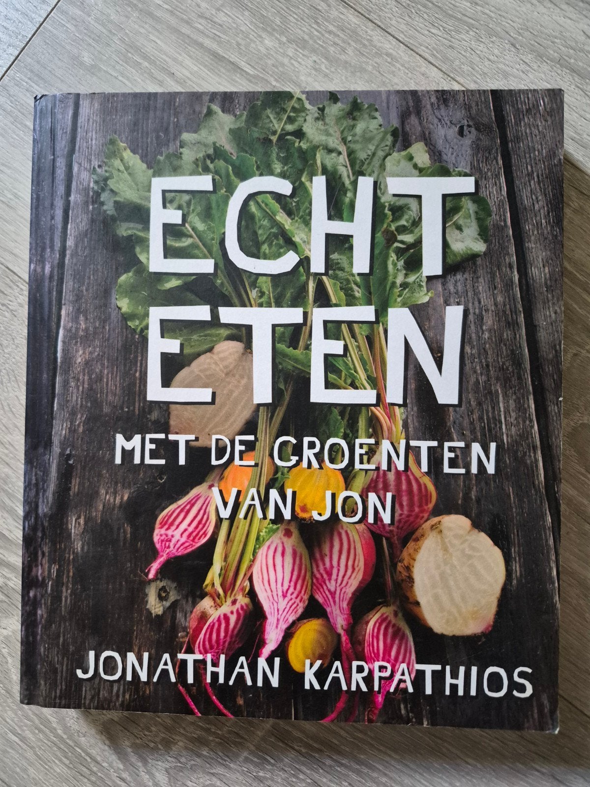 Jonathan Karpathios - Echt eten, Ophalen of Verzenden, Zo goed als nieuw, Jonathan Karpathios; Bas Husslage