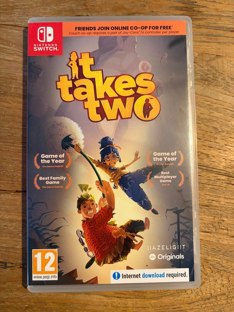 It Takes Two - Nintendo Switch (Game of the Year Edition), Spelcomputers en Games, Avontuur en Actie, 2 spelers, Eén computer