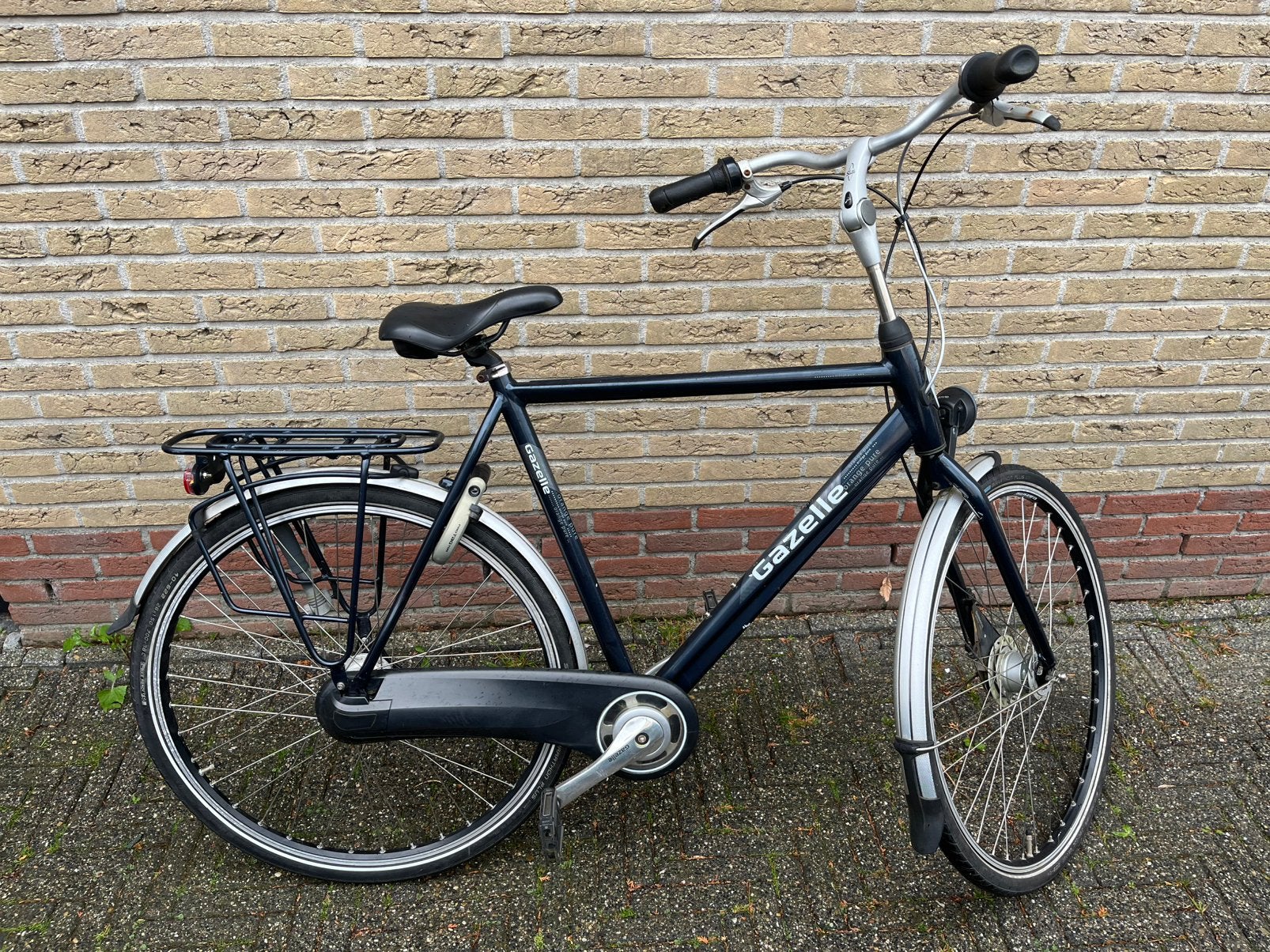 Nette Gazelle orange pure herenfiets met 7 versnellingen, Fietsen en Brommers, Ophalen, Gebruikt, Versnellingen, 57 tot 61 cm