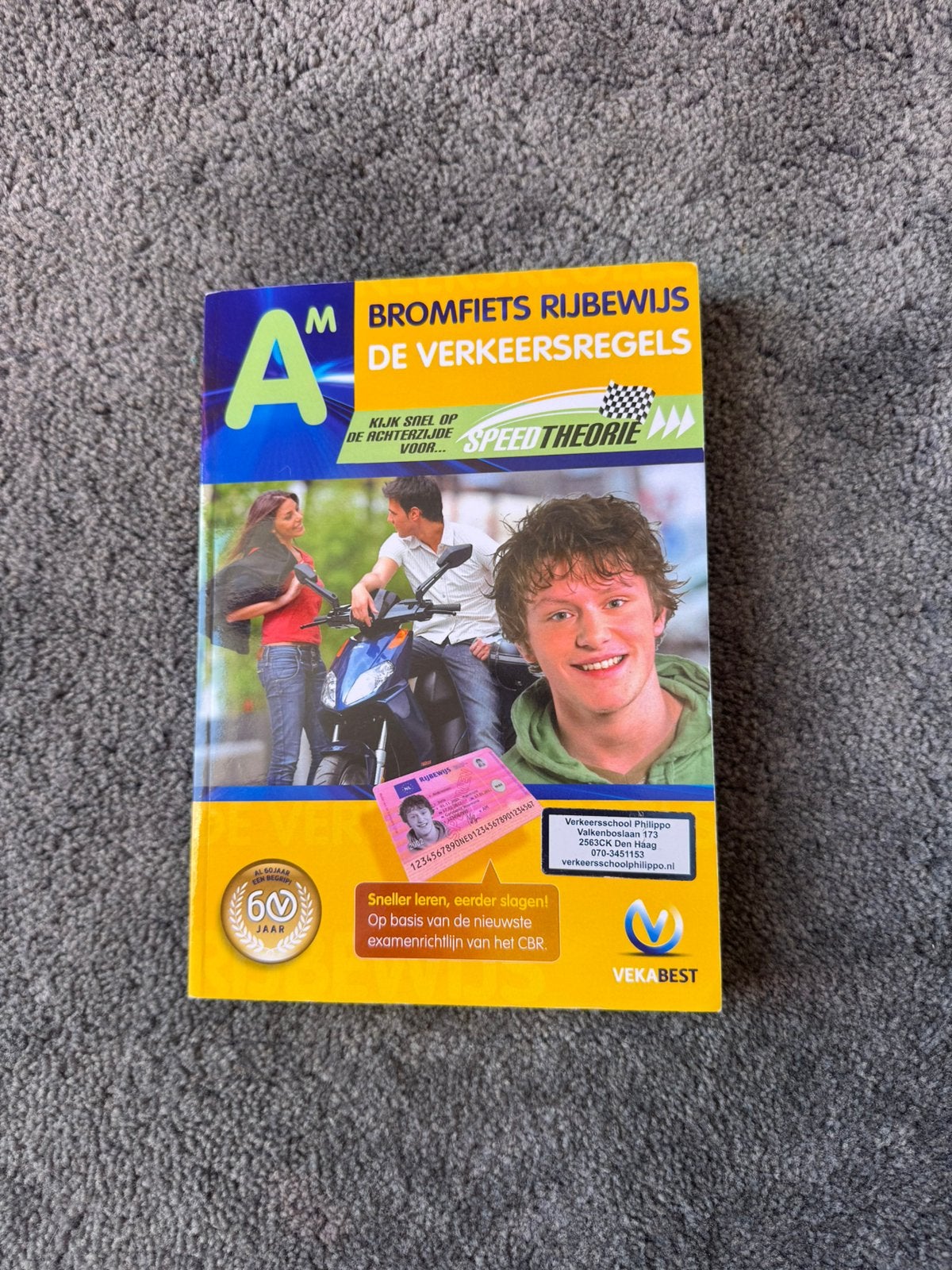 Vekabest Bromfiets-examen theorieboek, Boeken, Ophalen of Verzenden, Nieuw