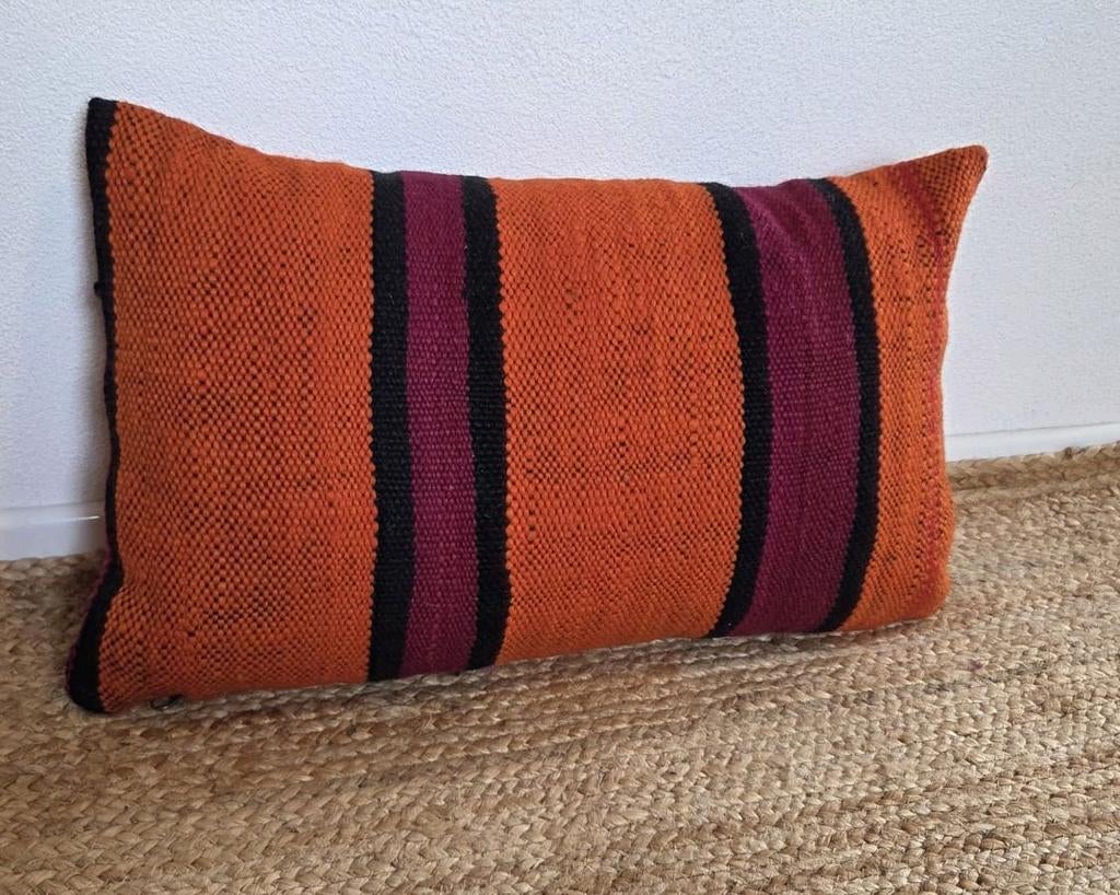 Kelim berber kussen, Huis en Inrichting, Woonaccessoires | Kussens, Verzenden, Nieuw, Vierkant