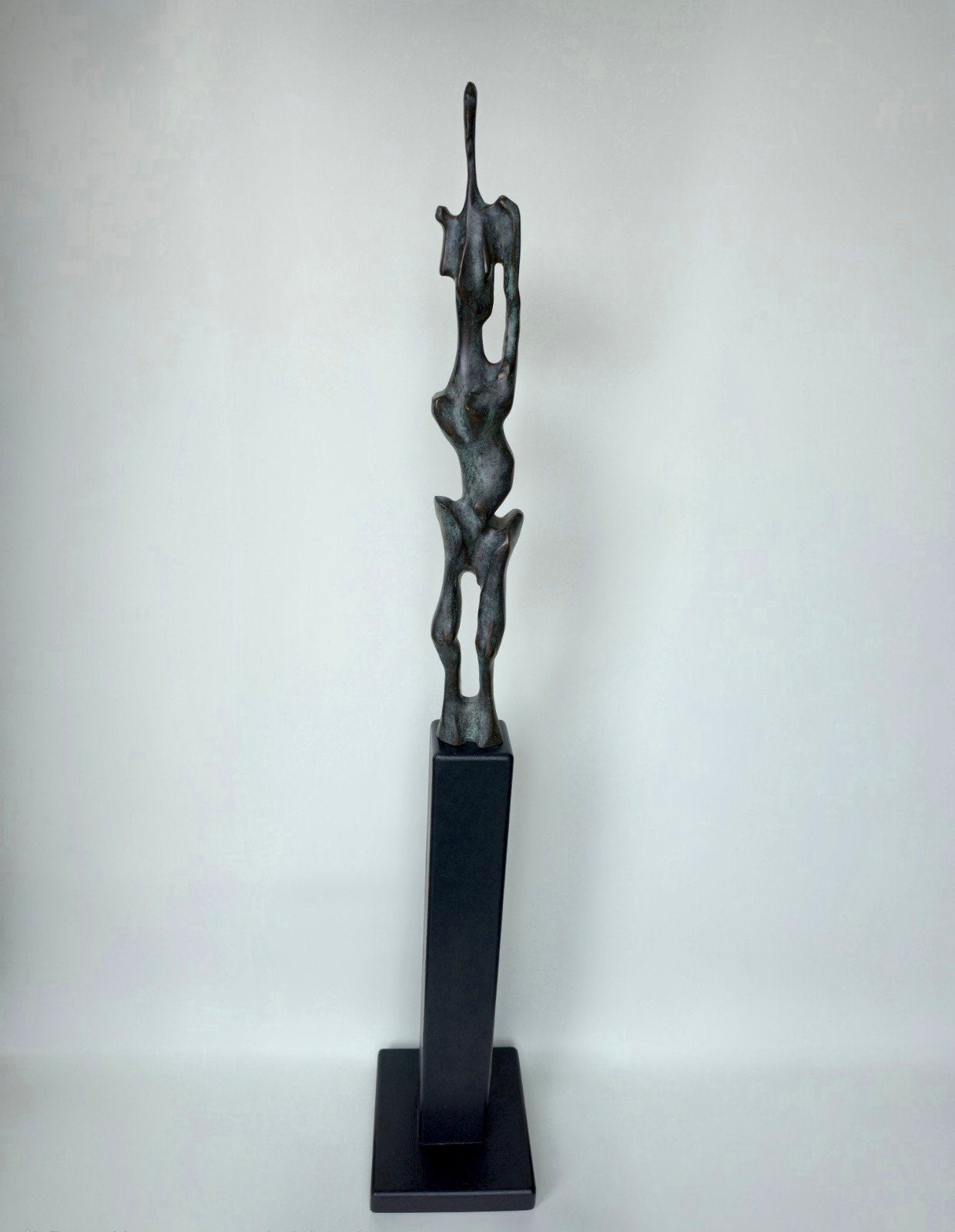 Groot brons abstract beeld 
Etienne Ety Bagchus Apeldoorn , Ophalen of Verzenden