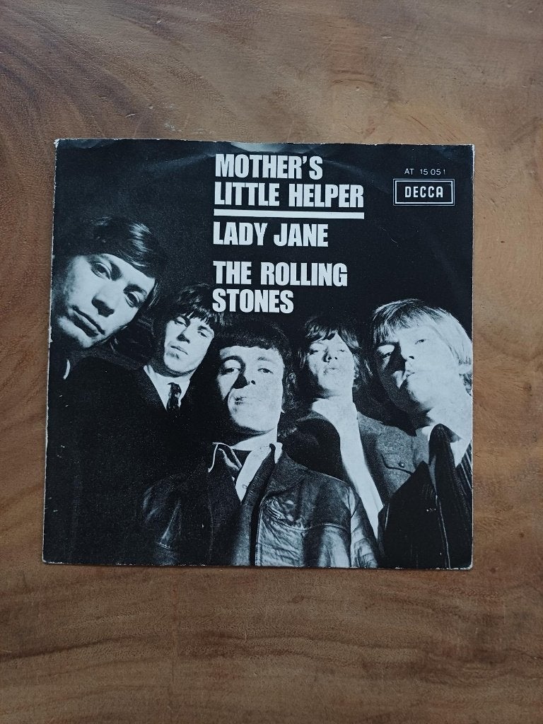The Rolling Stones - Mother's Little Helper - Single - Vinyl, Gebruikt, 7 inch, Ophalen of Verzenden, Pop